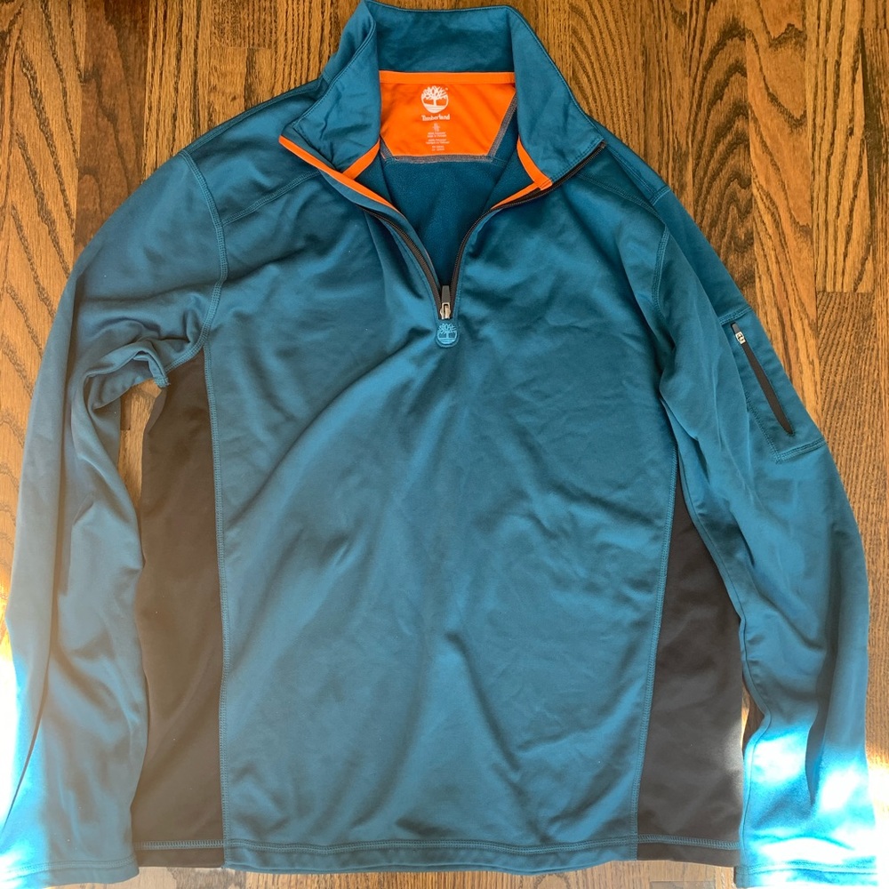 Timberland men’s 3/4 zip pullover sz XL